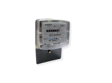 Din rail mounted single phase kWh meter